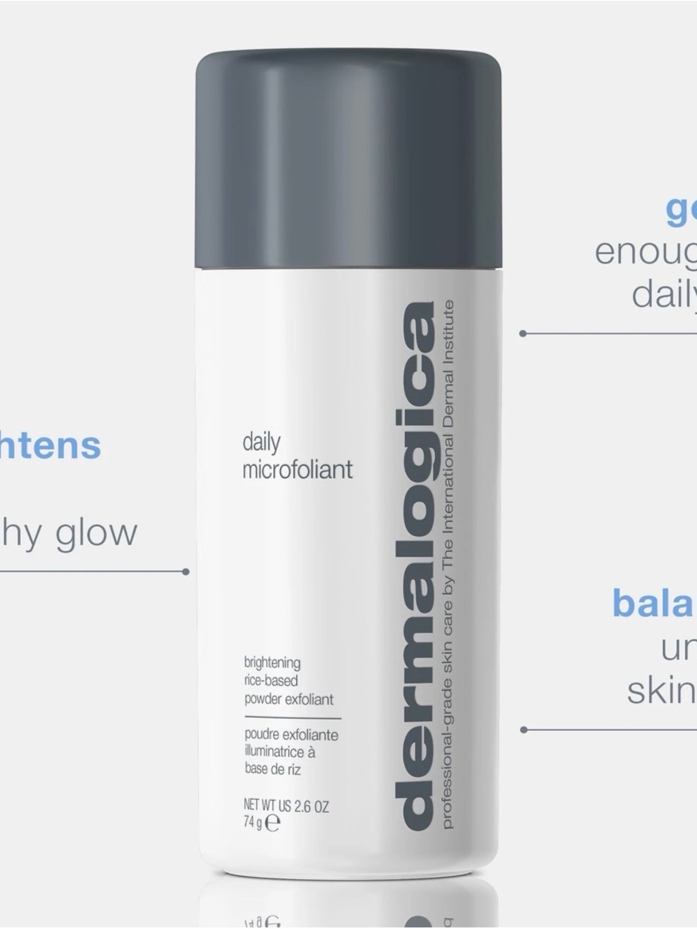 dermalogica White & Gray Daily Microfoliant Brightening Powder Exfoliant